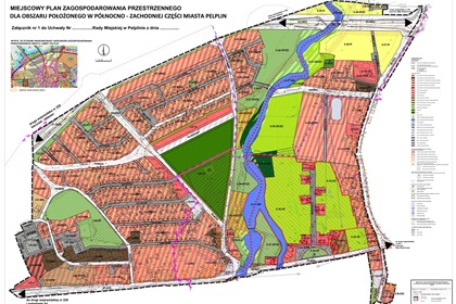 miejscowy plan zagospodarowania przestrzennego dla obszaru położonego w północno - zachodniej części miasta Pelplin